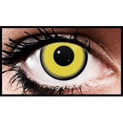 Yellow Fade Crazy Coloured Contact Lenses (90 days)