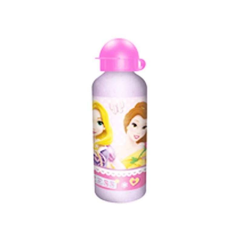 Princess Glitter Aluminium  Water Bottle