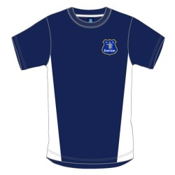 Everton Navy Crest Mens T-Shirt - M