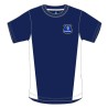Everton Navy Crest Mens T-Shirt - L