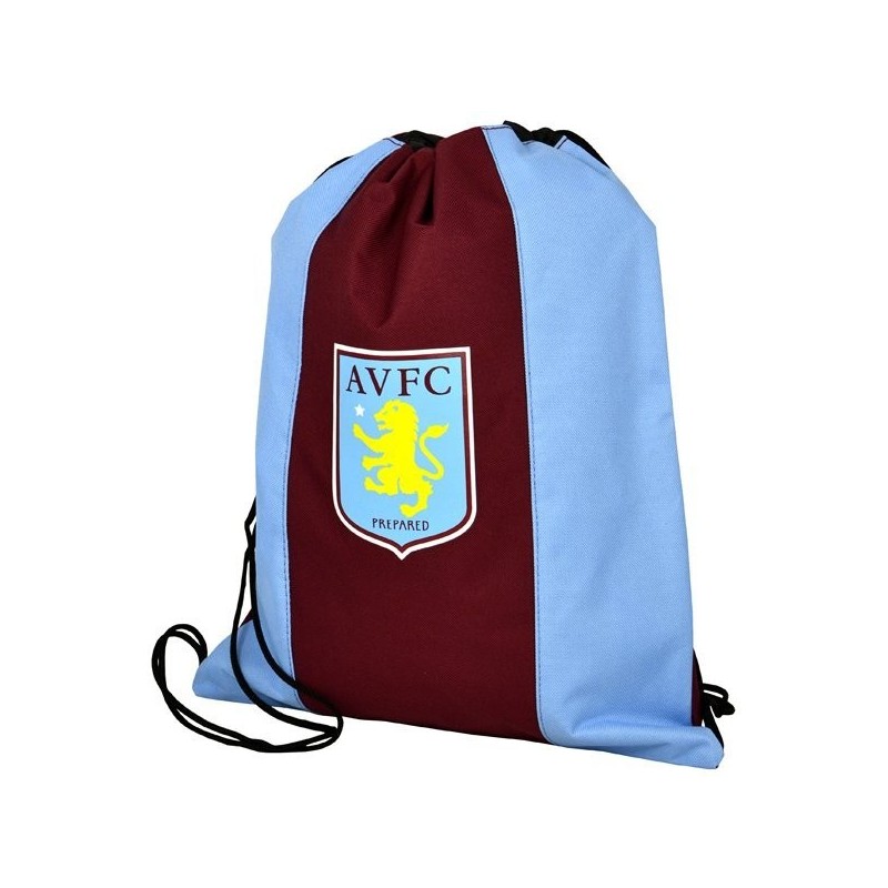 Aston Villa Gym Bag - Claret / Sky