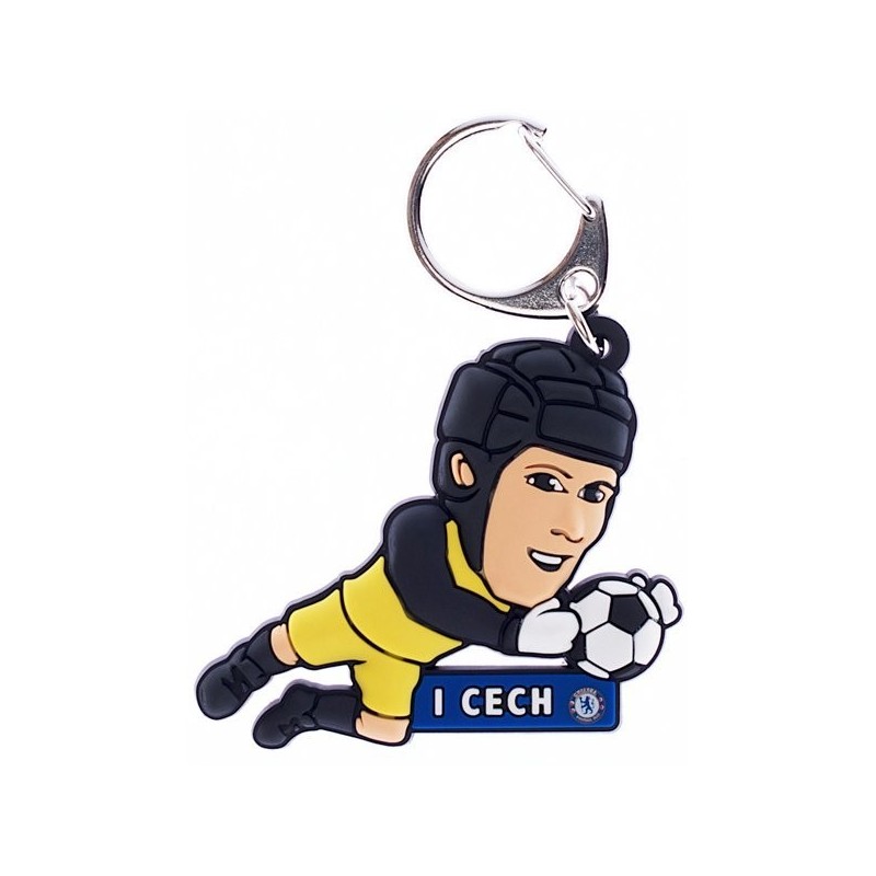 Chelsea PVC Keyring - Cech