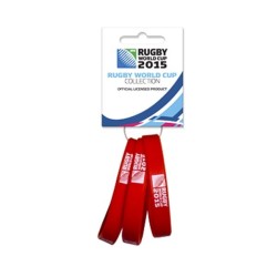 Rugby World Cup 2015 3PK Wristband - Red