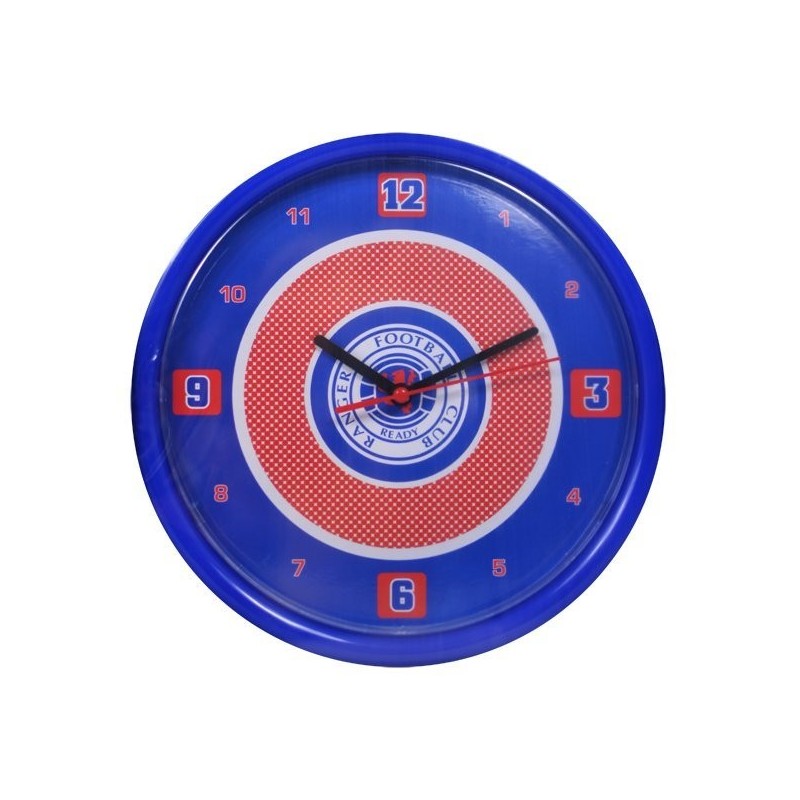 Rangers Bullseye Wall Clock