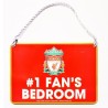 Liverpool No 1 Fan Bedroom Sign