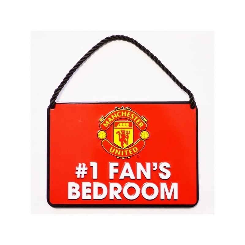Manchester United No 1 Fan Bedroom Sign