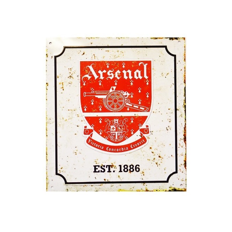Arsenal Retro Logo Sign