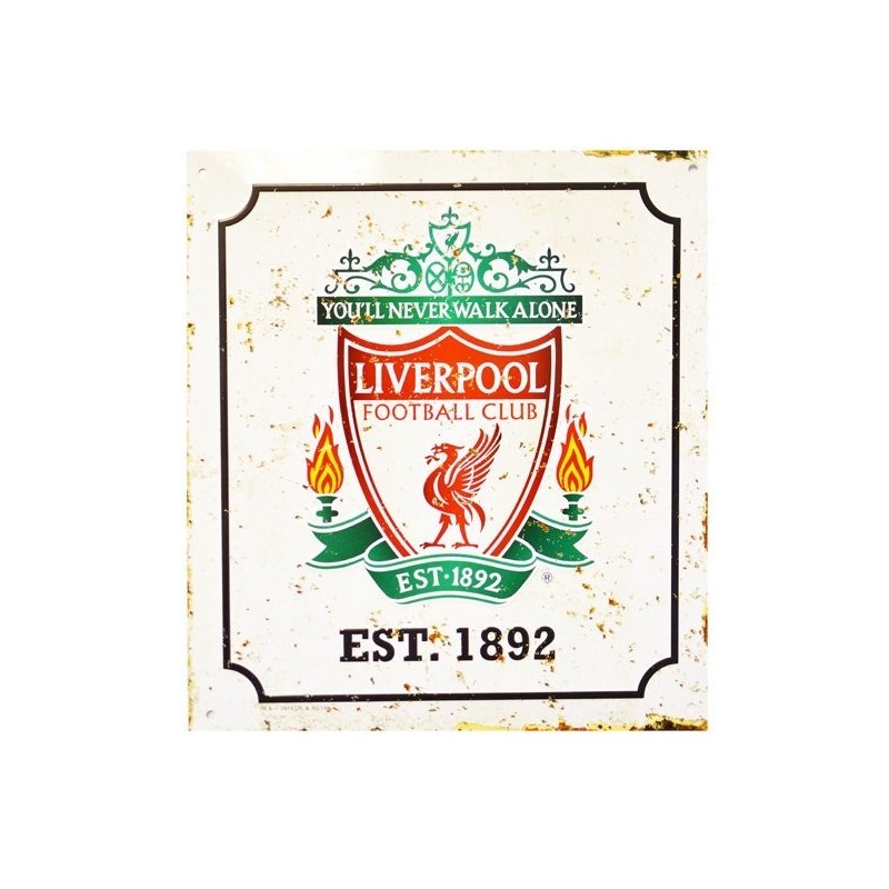 Liverpool Retro Logo Sign
