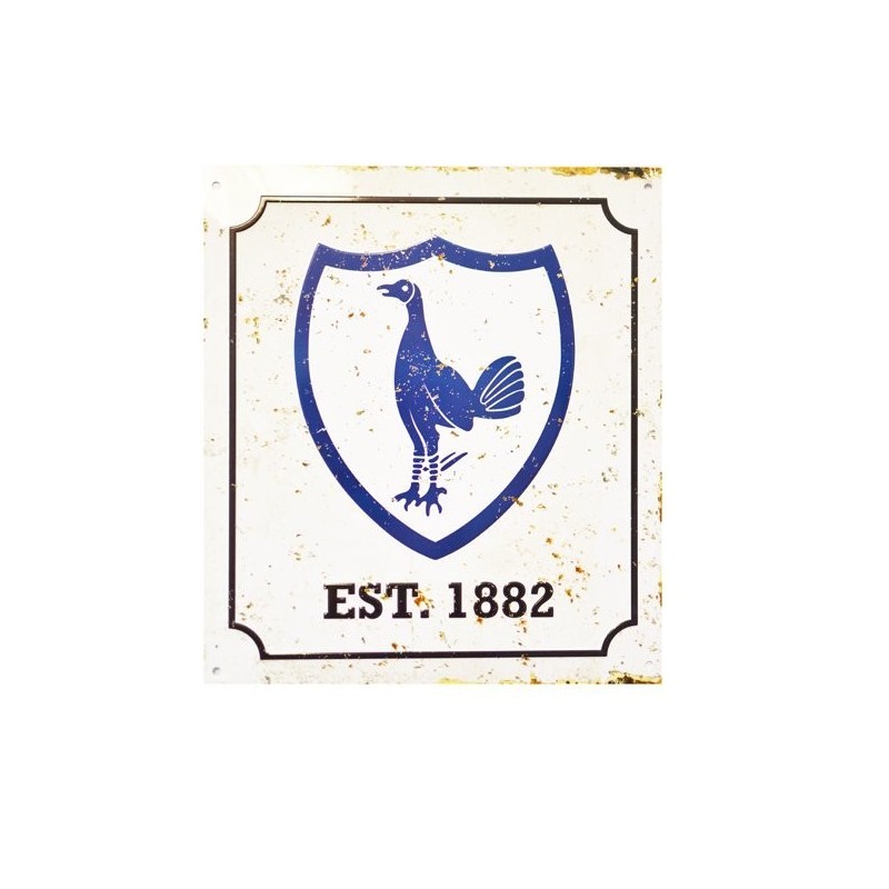 Tottenham Retro Logo Sign
