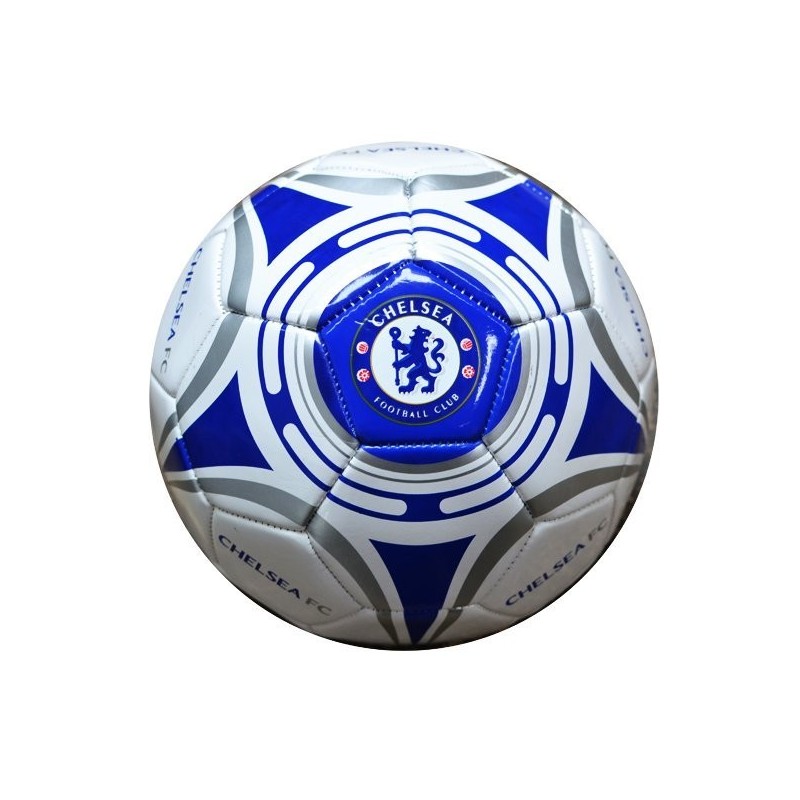 Chelsea White Star Football - Size 5