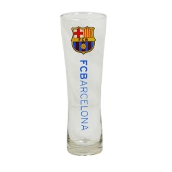 Barcelona Wordmark Crest Peroni Pint Glass