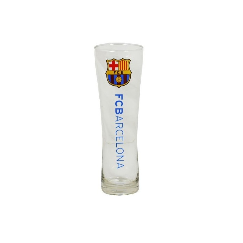 Barcelona Wordmark Crest Peroni Pint Glass
