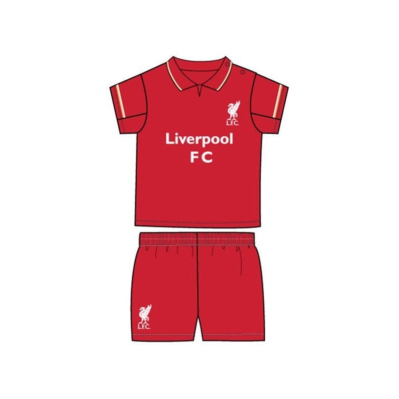 Liverpool Shirt & Shorts Set - 2/3 Yrs
