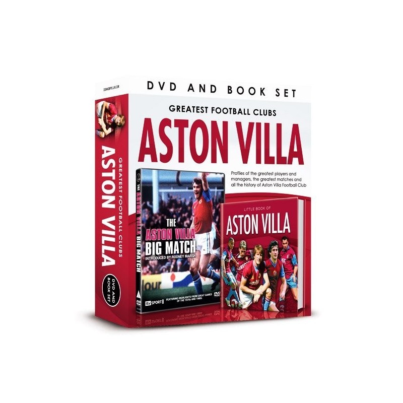 Aston Villa The Big Match DVD And Book Set