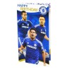 Chelsea Player Birthday Card - 6PK