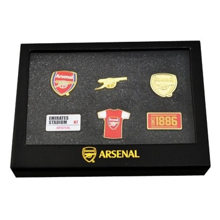 Arsenal 6 Piece Badge Set