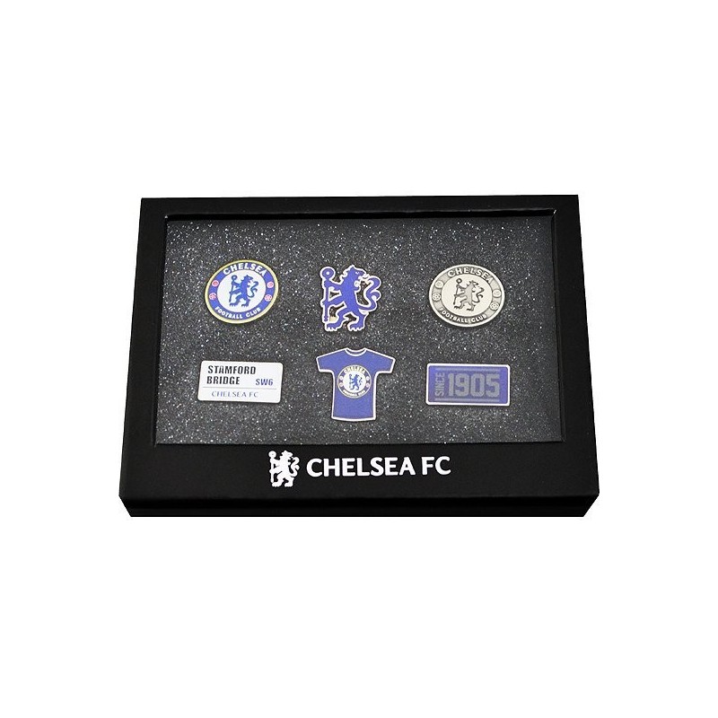 Chelsea 6 Piece Badge Set