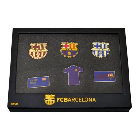 Barcelona 6 Piece Badge Set