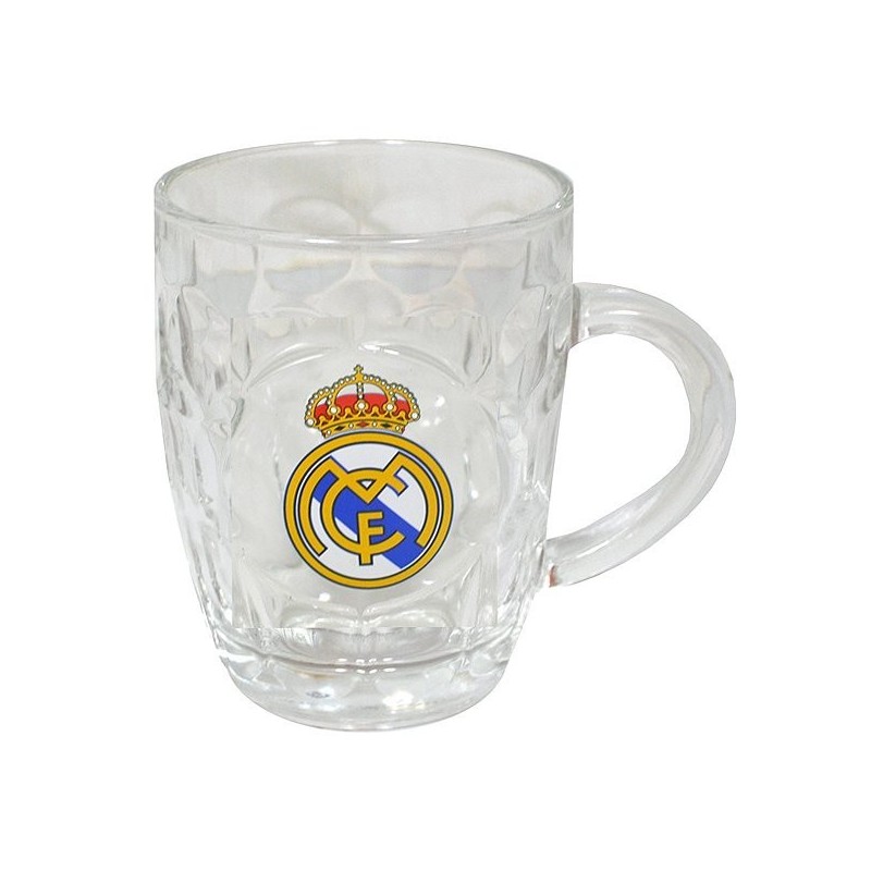 Real Madrid Glass Tankard