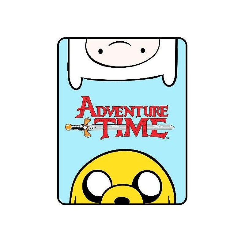 Adventure Time Fleece Blanket