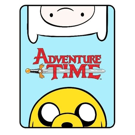 Adventure Time Fleece Blanket