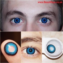 ColourVUE Eyelush Blue Coloured Contact Lenses