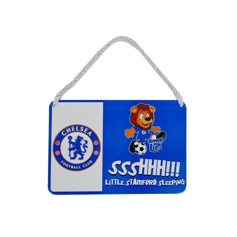 Chelsea Mascot Bedroom Sign