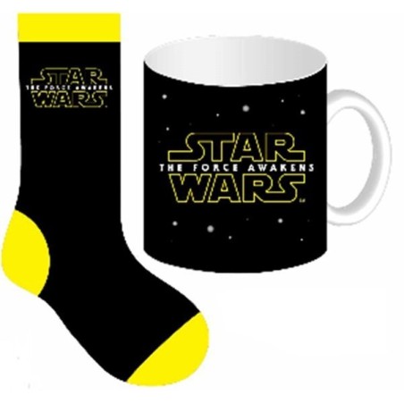 Star Wars Force Awakens Mug and Sock Set
