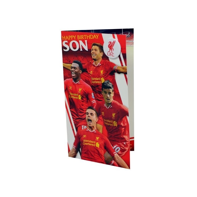 Liverpool Son Birthday Card - 6PK
