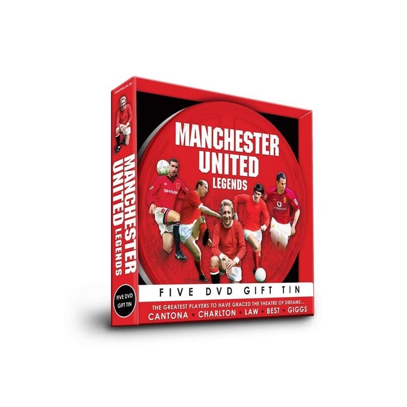 Manchester United Five DVD Gift Tin