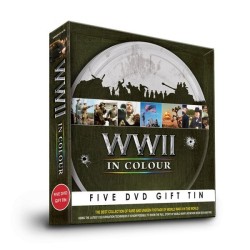 World War II Five DVD Gift Tin