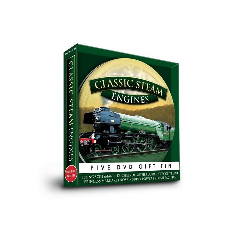 Steam Engines Five DVD Gift Tin