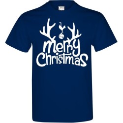Tottenham Mens Merry Christmas T-Shirt - S