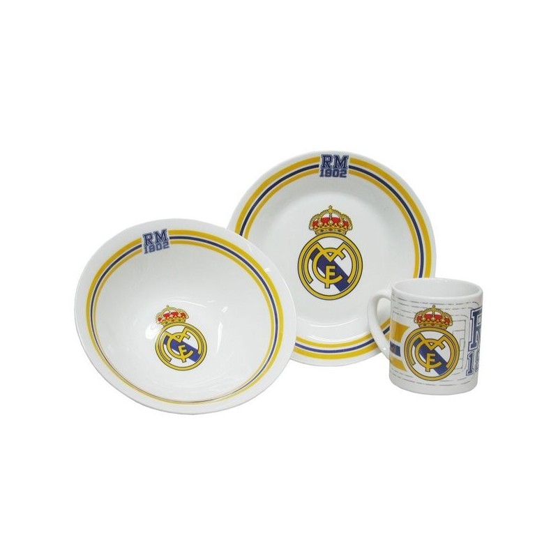 Real Madrid Ceramic Breakfast Set