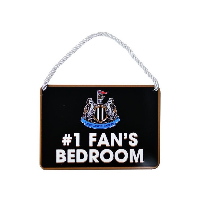 Newcastle United No 1 Fan Bedroom Sign