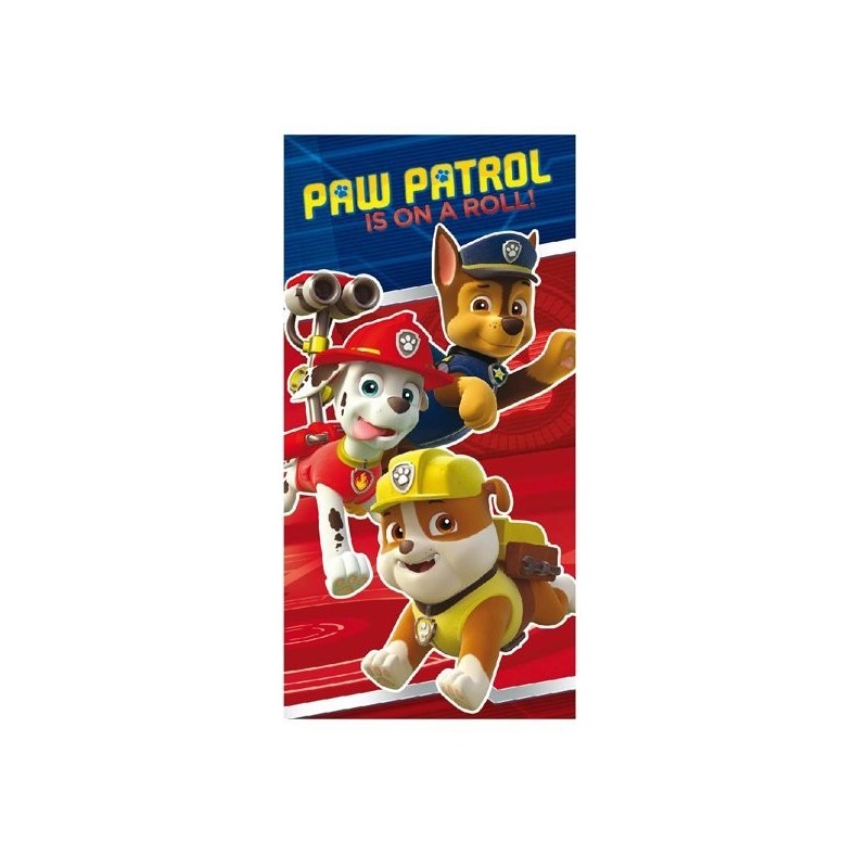 Paw Patrol Towel - Is On A Roll