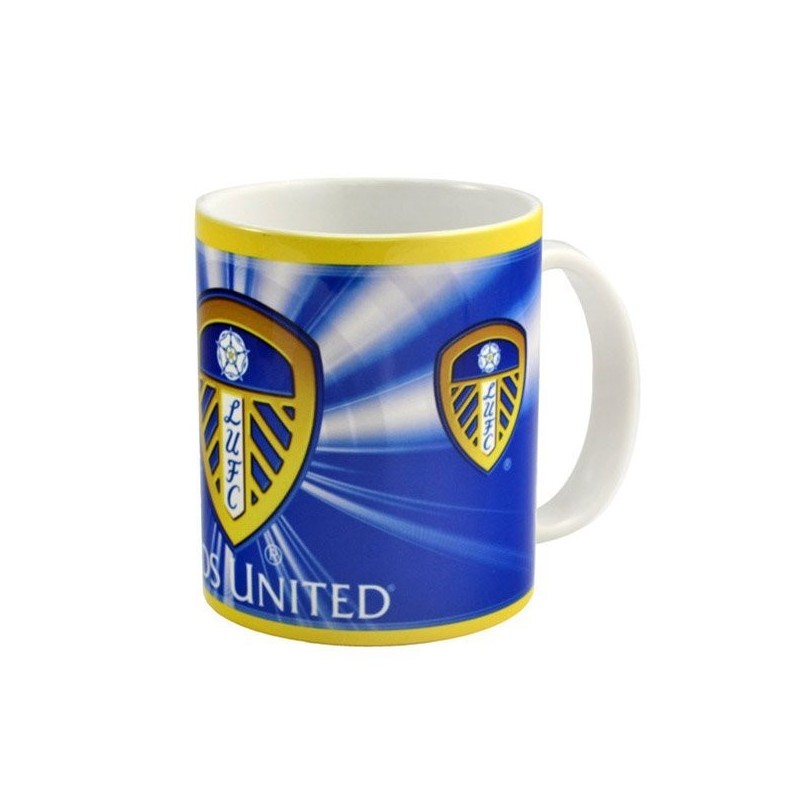 Leeds United 11oz Crest Mug