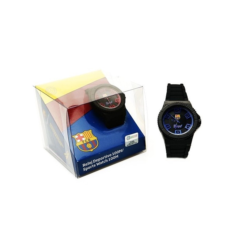 Barcelona Blue And Black Sports Watch