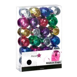 Midwest Ribbons Assorted Metallic Curling Cops