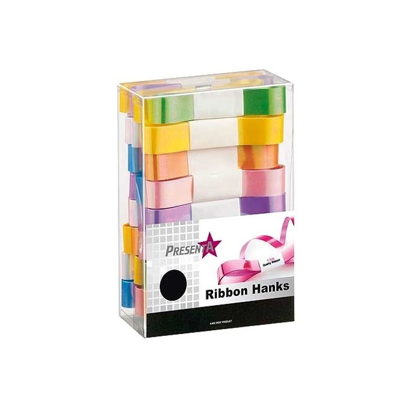 Midwest Ribbons Assorted Pearl Ribbon Hanks