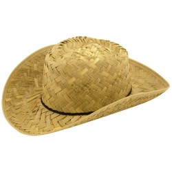 Henbrandt Adult Straw Hat - Western Ranger