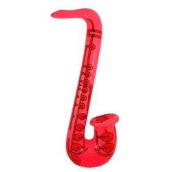 Henbrandt Inflatable Saxophone - Red