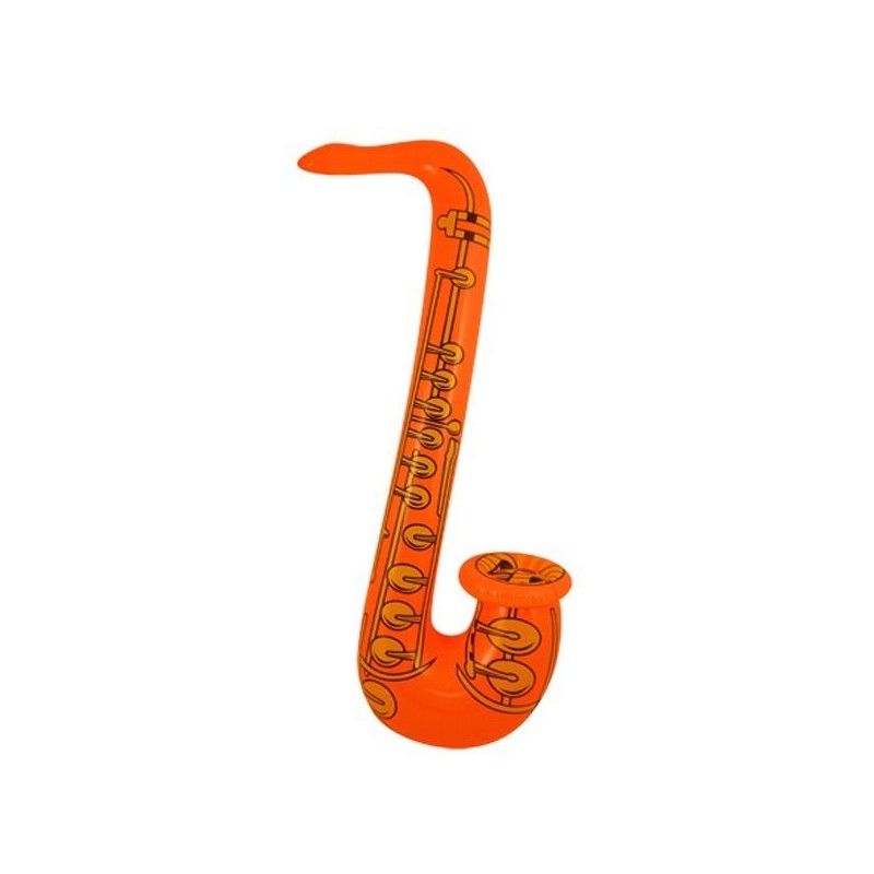 Henbrandt Inflatable Saxophone - Orange