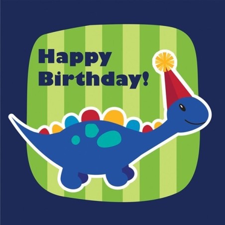 Creative Party Lunch Napkins - Little Dino Birthday