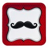 Creative Party Dinner Plates - Moustache Madness