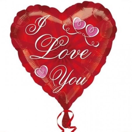 Anagram 18 Inch Foil Balloon - Radiating Love You