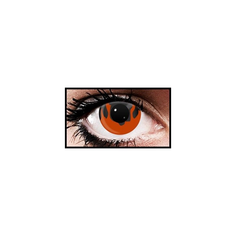 Hell Flame Crazy Coloured Contact Lenses (90 Days)