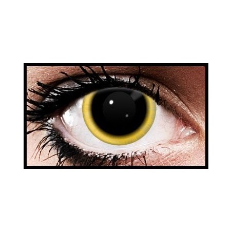 Orange Ring Crazy Coloured Contact Lenses (90 Days)