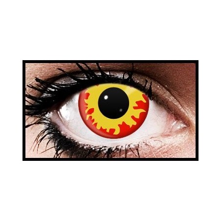 Fire Eyez Halloween Crazy Coloured Contact Lenses (90 Days)