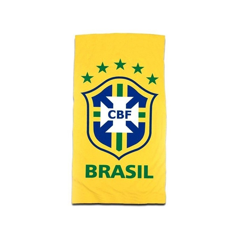 Brasil Crest Beach Towel